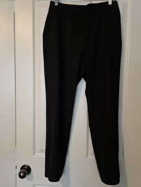Tommy Bahama Women's Active Pants Ankle Zipper Black Size L